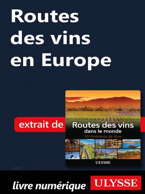 cover image of Routes des vins en Europe